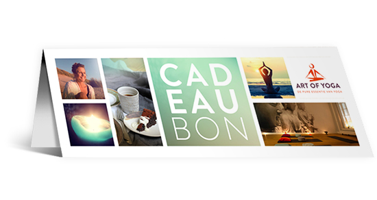 Cadeaubon, kadobon voor een gratis yogales